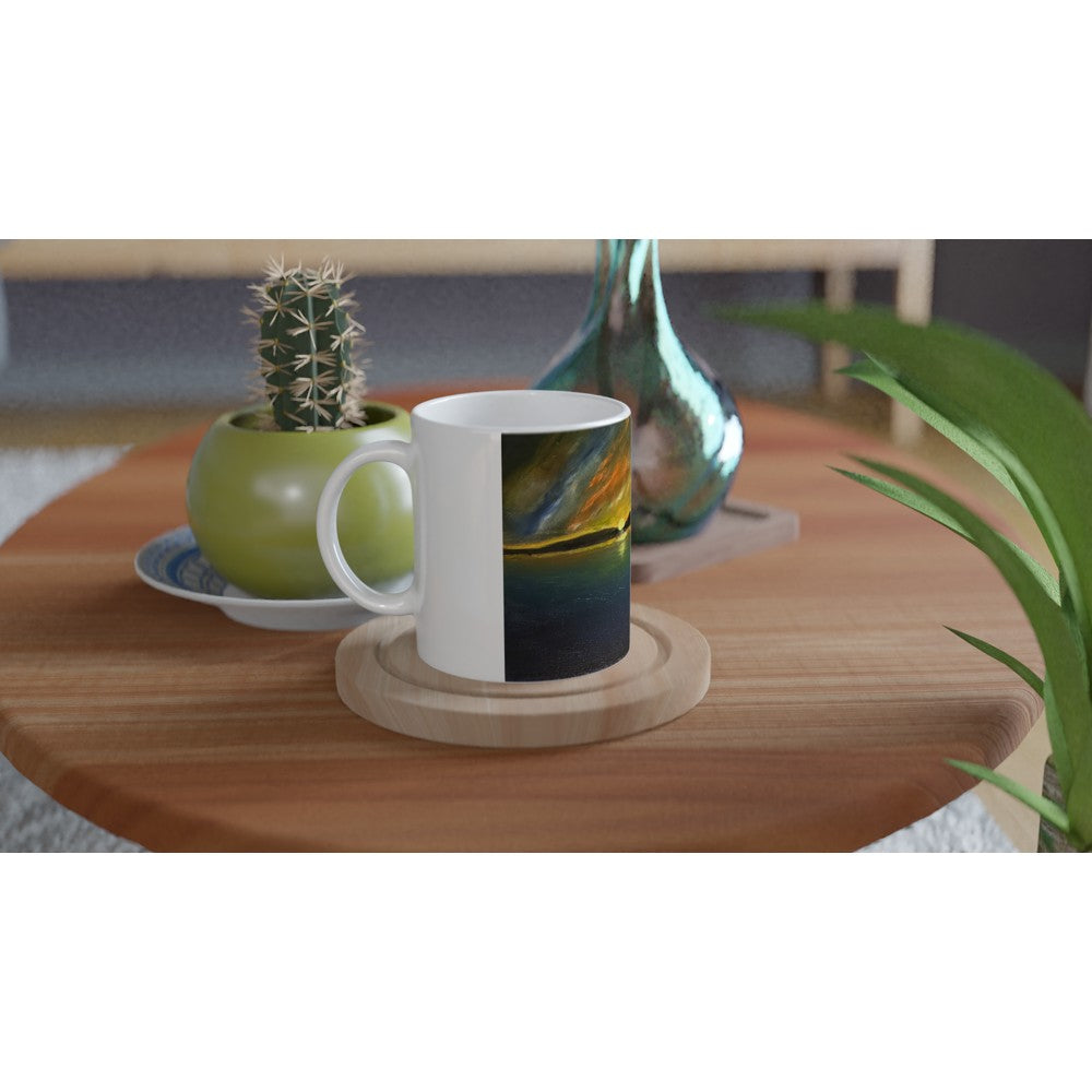 White 11oz Ceramic Mug